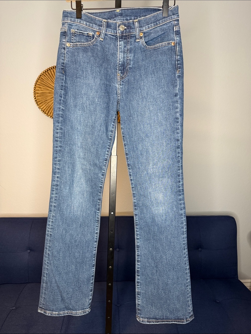 GAP Baby Bootcut Classic Mid-Rise Stretch Jeans size 28